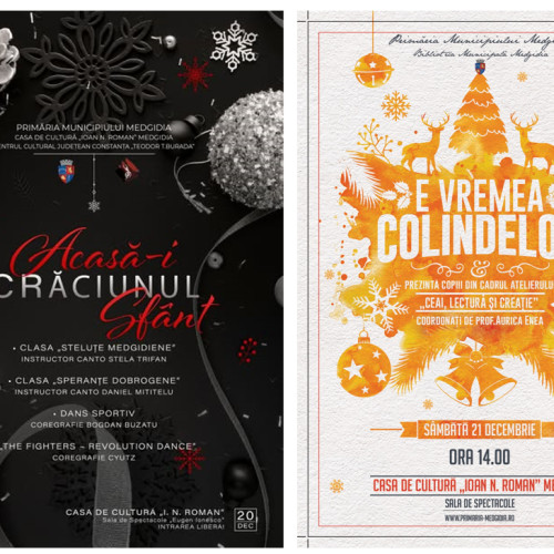 Spectacol special de Crăciun la Medgidia