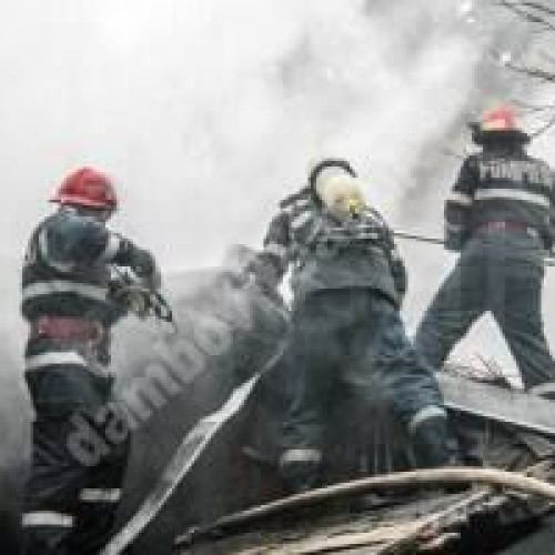 Incendiu devastator în satul Gulia, comuna Tărtășești