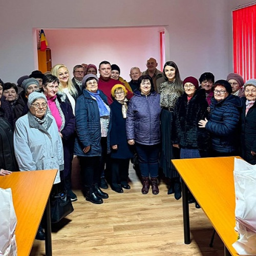 PSD Carei sărbătorește Crăciunul alături de seniorii din municipiu
