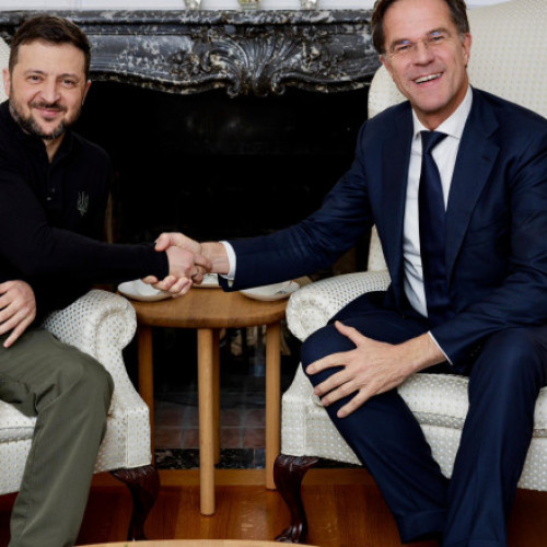 Întâlnire la Bruxelles între Mark Rutte și Volodimir Zelenski despre situația din Ucraina