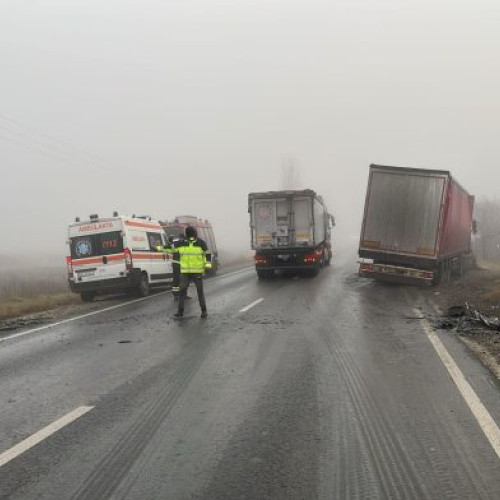 Accident grav pe DN24: un șofer a decedat