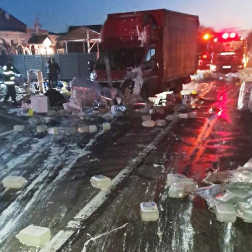 Accident rutier grav la intersectia DN 1B cu DJ 203G