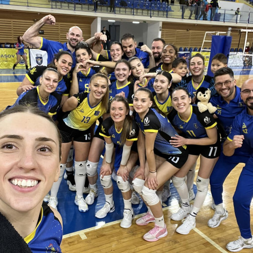 CS Rapid București înfruntă CSM Volei Alba-Blaj și obține prima victorie a sezonului