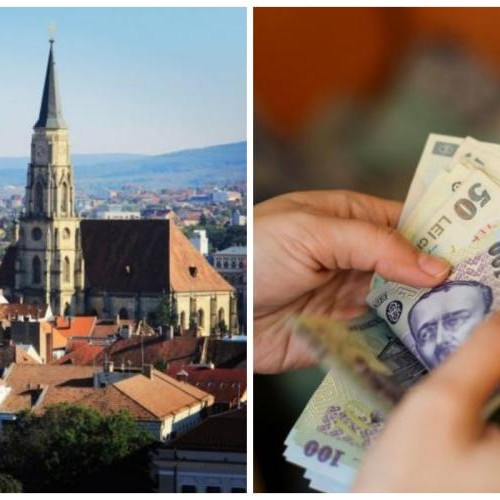 Salariul mediu net la Cluj se apropie de 6.200 de lei