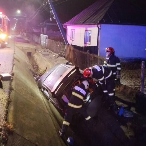 Accident rutier în Tiha Bârgăului
