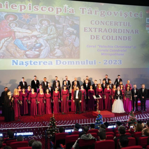 Concert extraordinar de colinde la Târgoviște