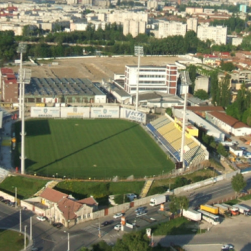 Stadionul Tineretului din Brașov: Lucrări de construcție programate pe doi ani