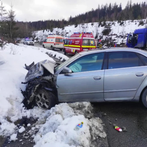 Accident rutier grav în Pasul Mestecăniș
