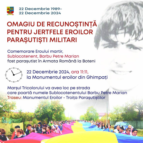 22 decembrie, o zi de comemorare pentru români