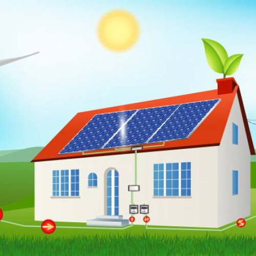 Finalizarea unei centrale fotovoltaice la Scoala Gimnaziala Nr. 2 Picior de Munte din Dragodana