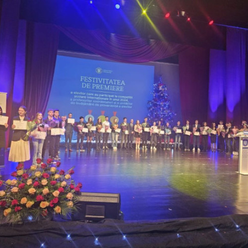 Bihorul a fost reprezentat la premierea olimpicilor internaționali