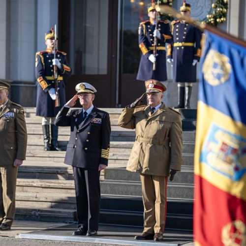 Amiralul Teodoro Lopez Calderon, vizită oficială la Baza NATO din Cincu