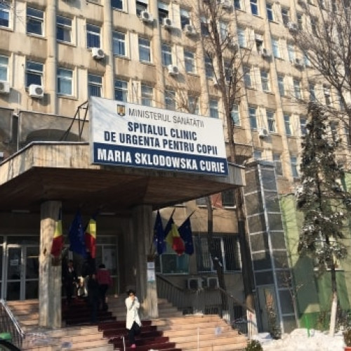 Intervenție a pompierilor la Spitalul "Marie Curie" din cauza mirosului de fum