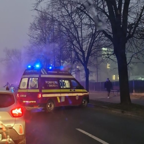 Accident rutier pe bulevardul București din Focșani
