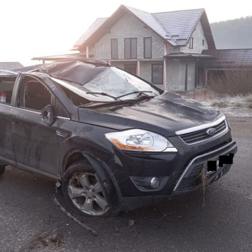 Accident rutier pe Drumul Județean 173, în Jelna