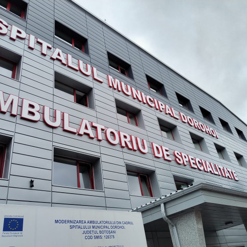 Spitalul municipal Dorohoi scoate la concurs posturi de asistent medical și infirmieră