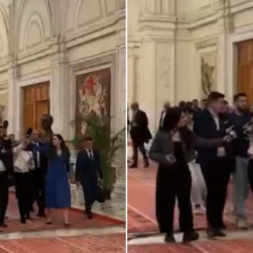 reacția violentă a președintei POT, Anamaria Gavrila, față de jurnaliști în Parlament