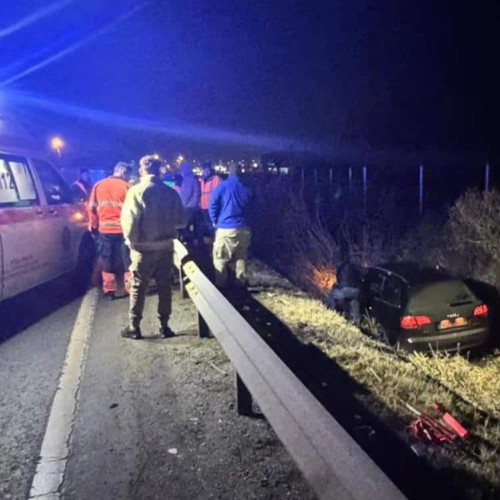 Accident rutier grav în Selimbar: un tânăr de 19 ani din Alba a fost rănit