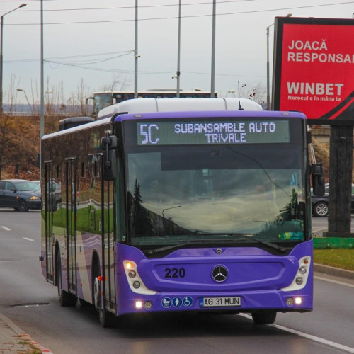 Schimbări în orarul autobuzelor Publitrans în Pitești și zonele înconjurătoare