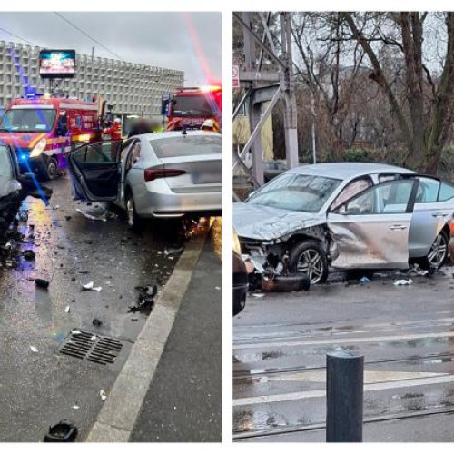 Accident rutier în Cluj-Napoca