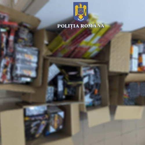 Bărbat sancționat pentru vânzarea ilegală de articole pirotehnice în Constanța