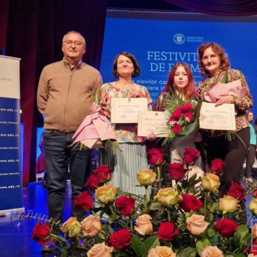 Ceremonie de onoare pentru elevii din Botoșani, reprezentanți ai României la olimpiadele internaționale