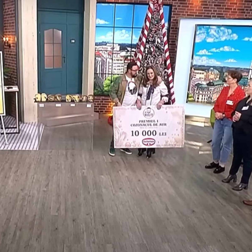 Ioana Metesan din Alba Iulia câștigă concursul Cozonacul de Aur