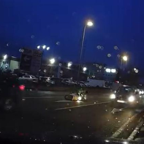 Incident periculos în trafic la Cluj-Napoca