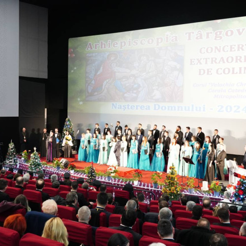 Concert extraordinar de colinde la Târgoviște