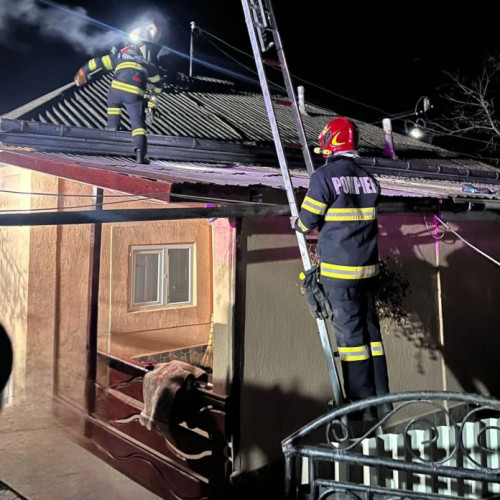 Incendii în Săvenii și Sârbi: Pompierii au intervenit prompt pentru a preveni daune majore