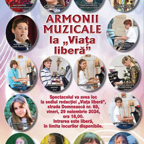 Tineri talentați încântă publicul la evenimentul "Armonii muzicale la Viața liberă"