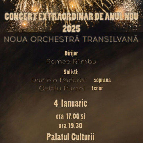 Concert de muzică clasică cu Noua Orchestra Transilvana