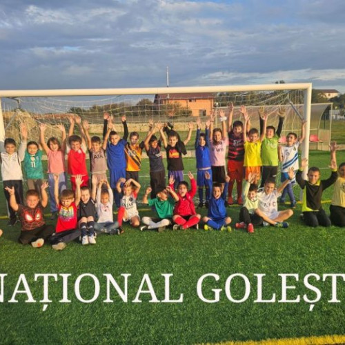 Proiect fotbalistic inovator la Golesti: CS Național se află în fruntea clasamentului