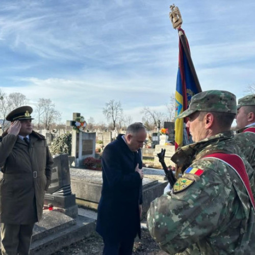 Ceremonie de comemorare a eroilor Revoluției Române la Oradea