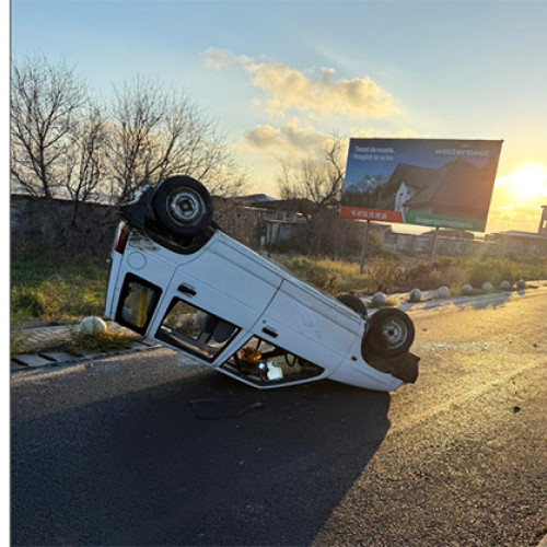 Accident de circulație la Constanța: o femeie rănită grav