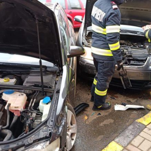 Accident rutier pe strada Tudor Vladimirescu din Botoșani