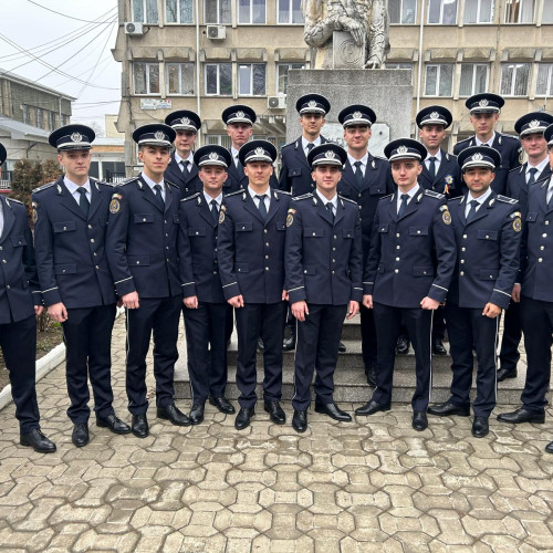 16 polițiști noi se alătură Inspectoratului de Poliție Județean Botoșani