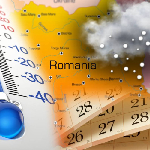 Prognoza meteo pentru perioada 23 decembrie 2024 - 05 ianuarie 2025