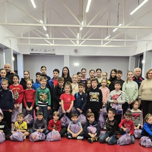 Cadouri pentru tinerii sportivi din Constanța de Crăciun