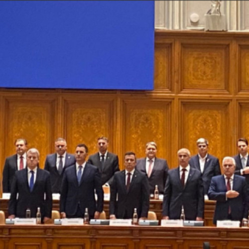 Guvernul Marcel Ciolacu 2 a fost investit în Parlamentul României