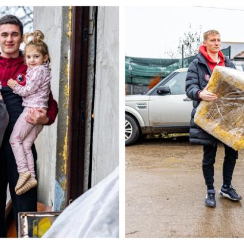 CFR Cluj ajută familiile nevoiașe în pragul Crăciunului