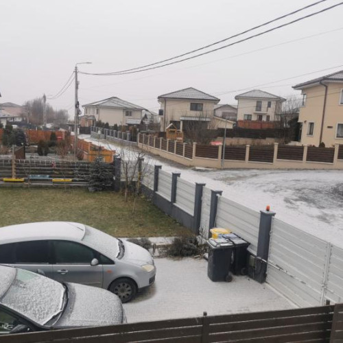 Clujul se bucură de primii fulgi de nea înainte de Crăciun