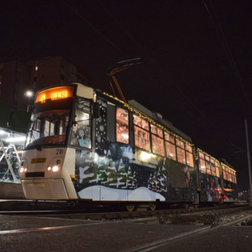 Linia de autobuz N41 va circula în noaptea de Revelion