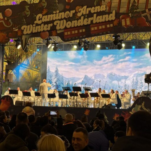 Târgul 'Laminor Plaza Winter Wonderland' oferă un concert special de Crăciun