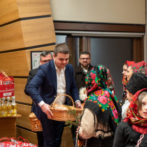 Atmosfera de Crăciun la CJ Suceava cu Gheorghe Soldan