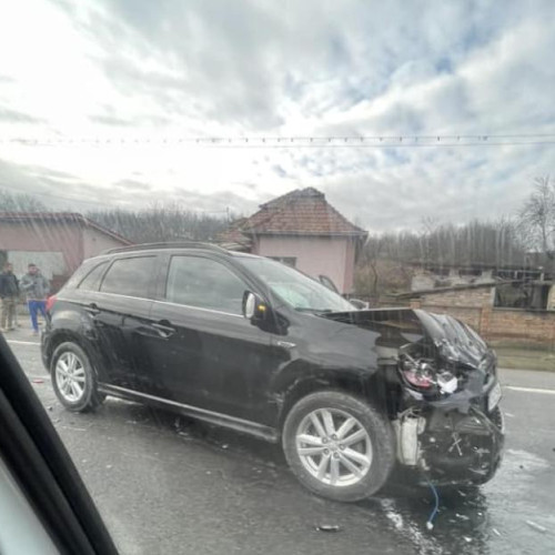 Accident rutier în Fundătura de Crăciun, fără victime grave