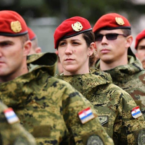 Croatia reintroduce serviciul militar obligatoriu pentru bărbați în 2024