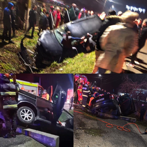 Femeie rănită într-un accident rutier pe DN 67, în localitatea Cornesti