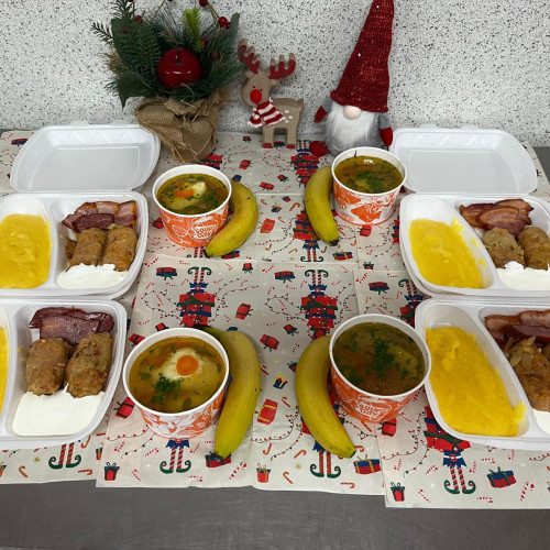 Pacienții Spitalului de Pneumoftiziologie Sibiu au avut parte de un Crăciun festiv