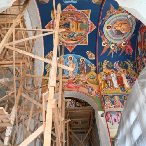 Primăria Sectorului 2 oferă sprijin Mănăstirii Cristiana din Pipera pentru finalizarea picturii murale